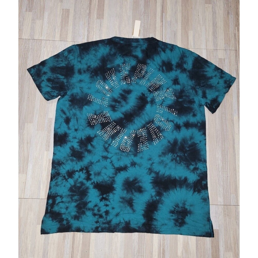 VS PINK CAMPUS TEE SHINE TIE DYE M